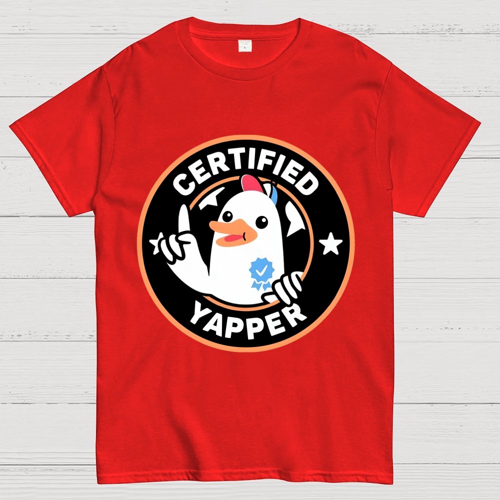Certified Yapper Geek T-Shirt