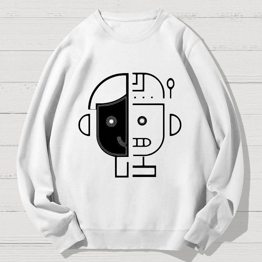 Artificial Intelligence Geek Cotton Sweatshirt