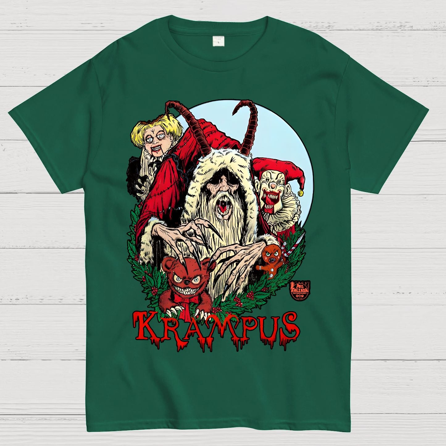 Krampus Christmas Geek T-Shirt