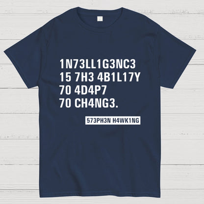 Intelligence - Famous Physicist Science Geeky T-Shirt