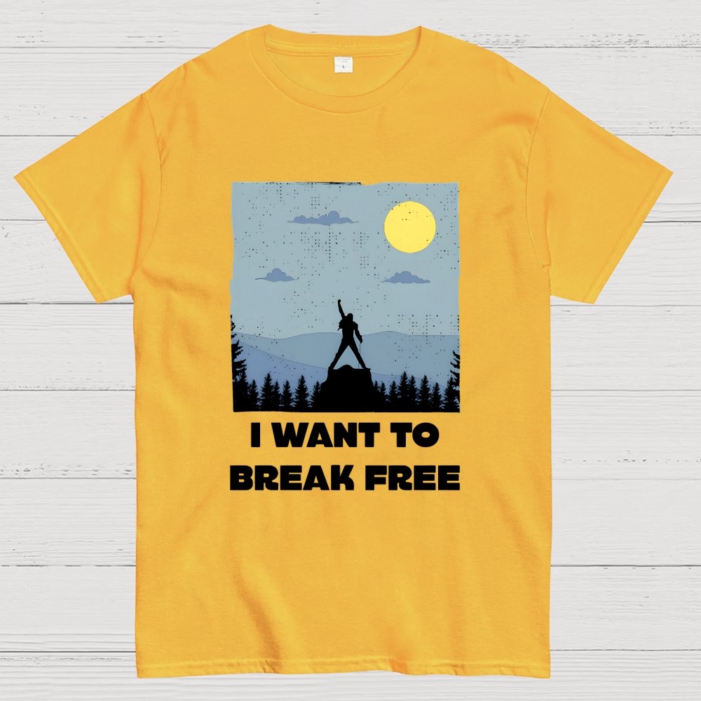 I Want To Break Free Geek T-Shirt