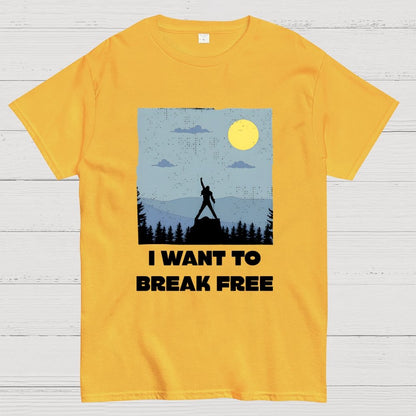I Want To Break Free Geek T-Shirt