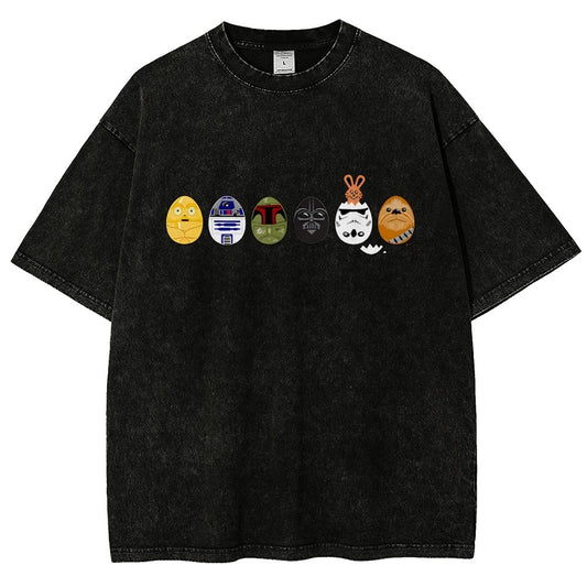 Easter Egg Vintage Distressed T-shirt