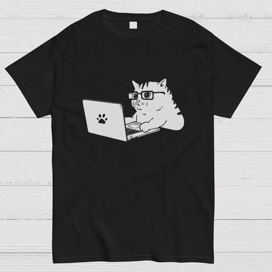 Cats & Computers Geeky T-Shirt