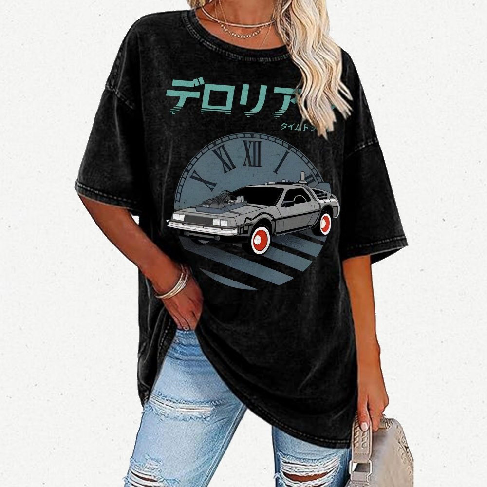 Time Travel Adventure 2 Vintage Distressed T-shirt