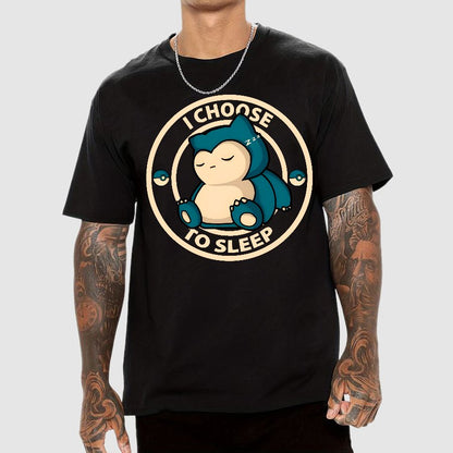 I Choose To Sleep Geek T-Shirt