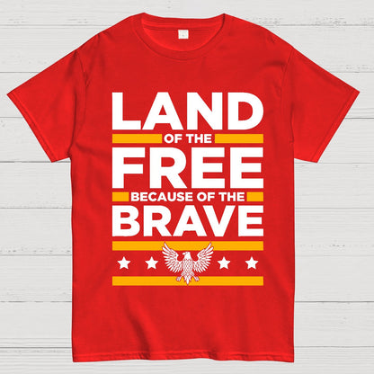 Because of the Brave Geek T-Shirt