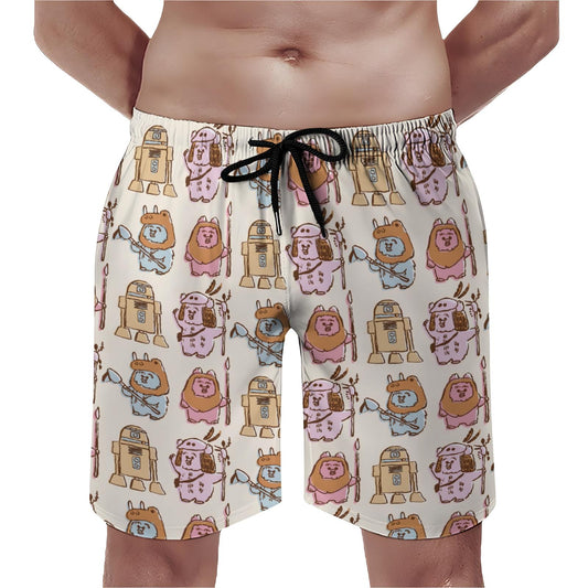 Doodle Monster Geek Shorts