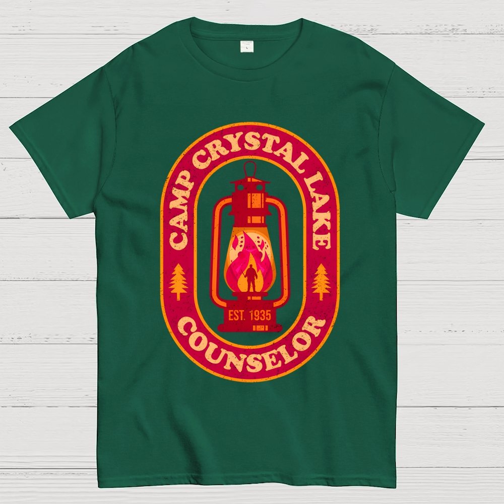 Camp Mystic Lake Counselor For Halloween Season Geek T-Shirt