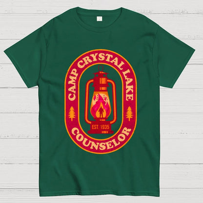 Camp Mystic Lake Counselor For Halloween Season Geek T-Shirt