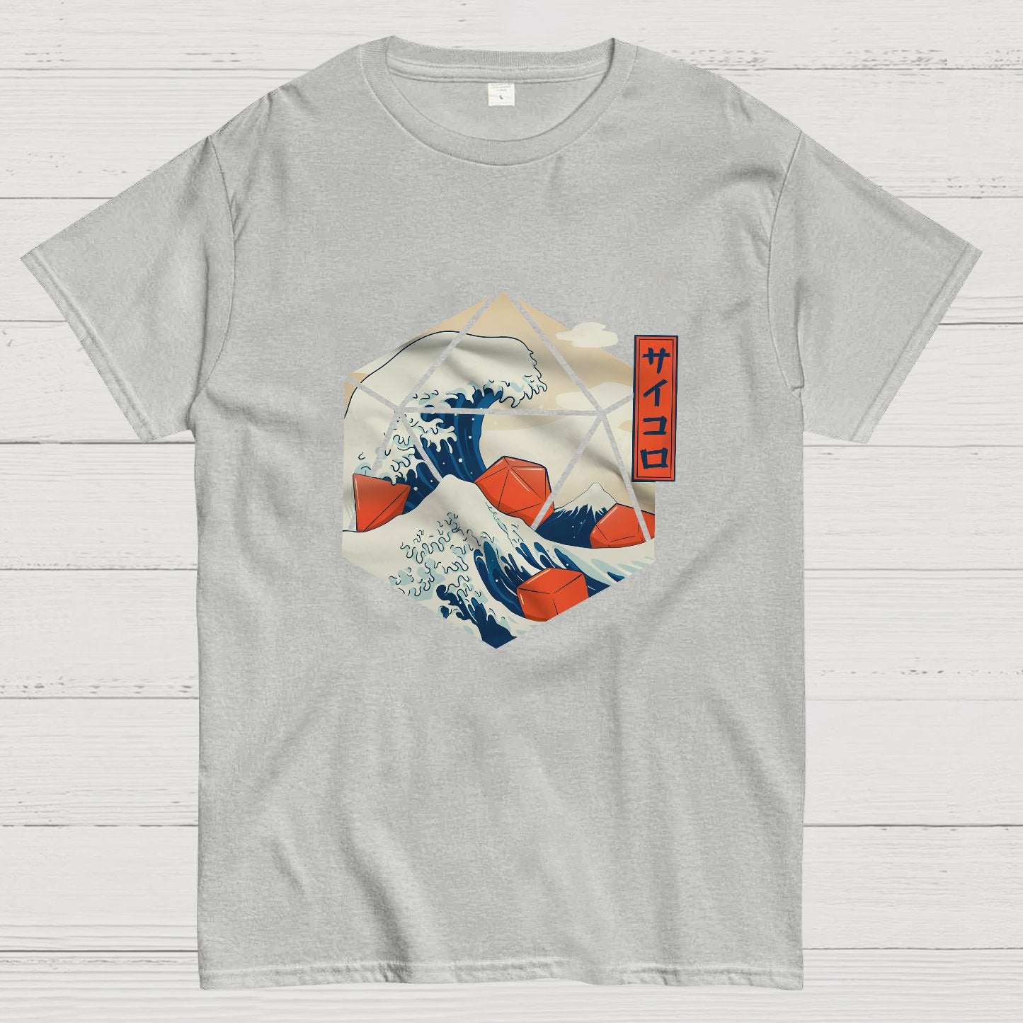 Great Wave of Dice Geeky T-Shirt