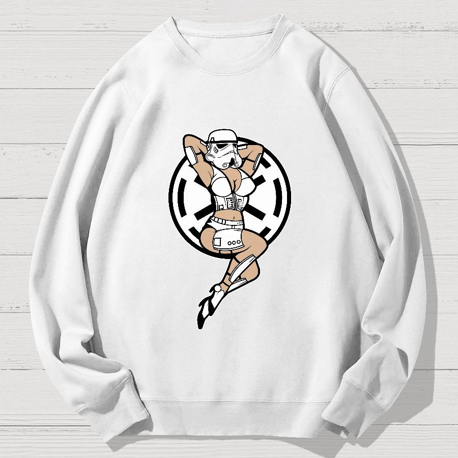 Planet Machine Beauty Geek Cotton Sweatshirt
