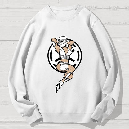 Planet Machine Beauty Geek Cotton Sweatshirt