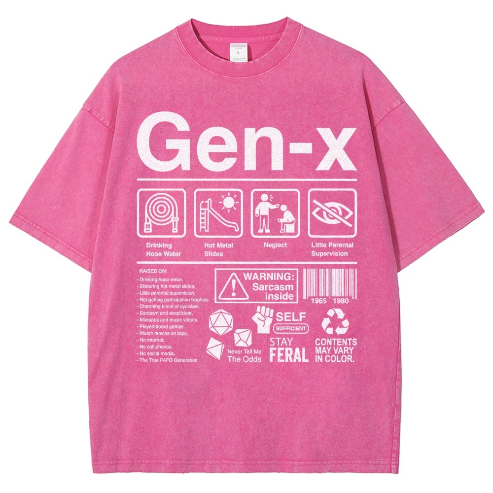 Gen X Label Vintage Distressed T-shirt