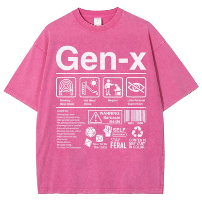 Gen X Label Vintage Distressed T-shirt