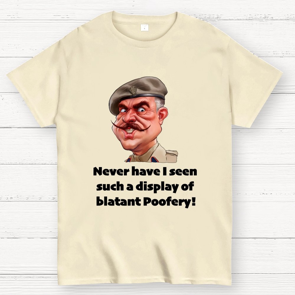 Blatant Poofery' Funny Geek T-Shirt