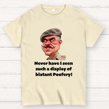 Blatant Poofery' Funny Geek T-Shirt