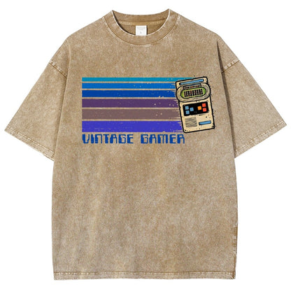 Vintage Gamer Vintage Distressed T-shirt
