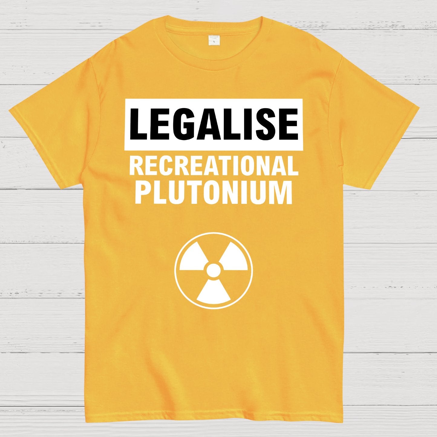 Legalise Recreational Plutonium Geek T-Shirt