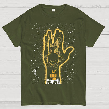 Live Long And Prosper Geek T-Shirt