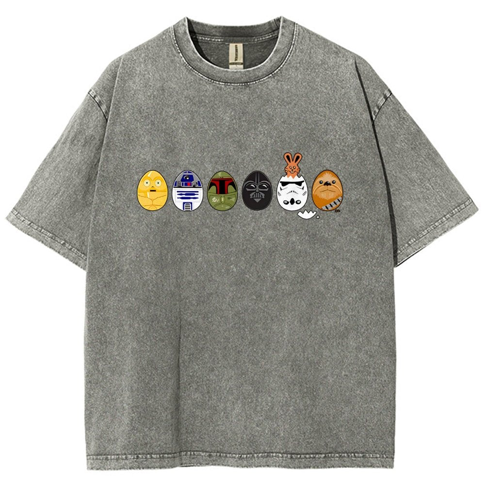 Easter Egg Vintage Distressed T-shirt