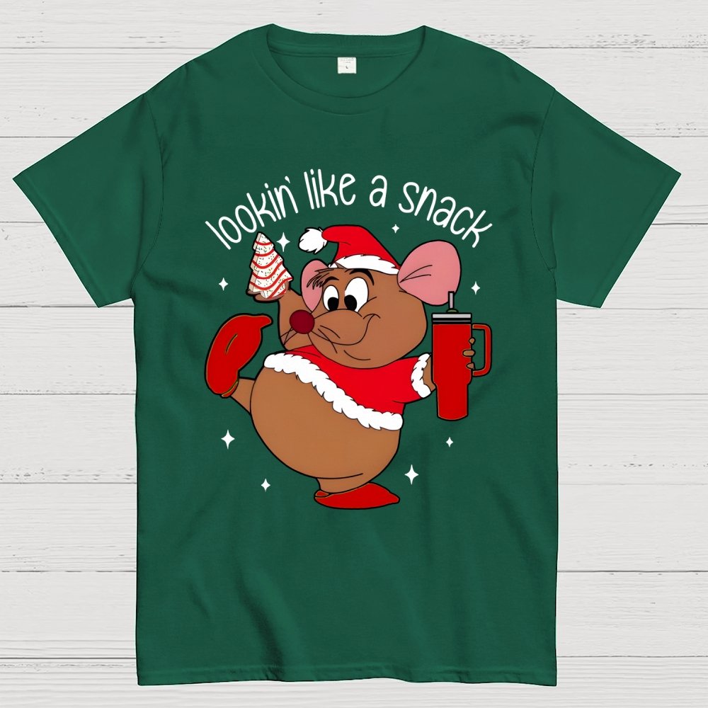 Looking Like A Snack Christmas Geek T-Shirt