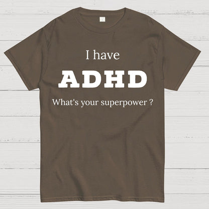 Adhd Is My Superpower Geek T-Shirt