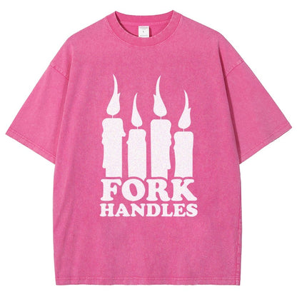 Or Is It Fork Handles？ Vintage Distressed T-shirt