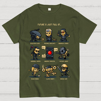 Dystopian Future Geek T-Shirt