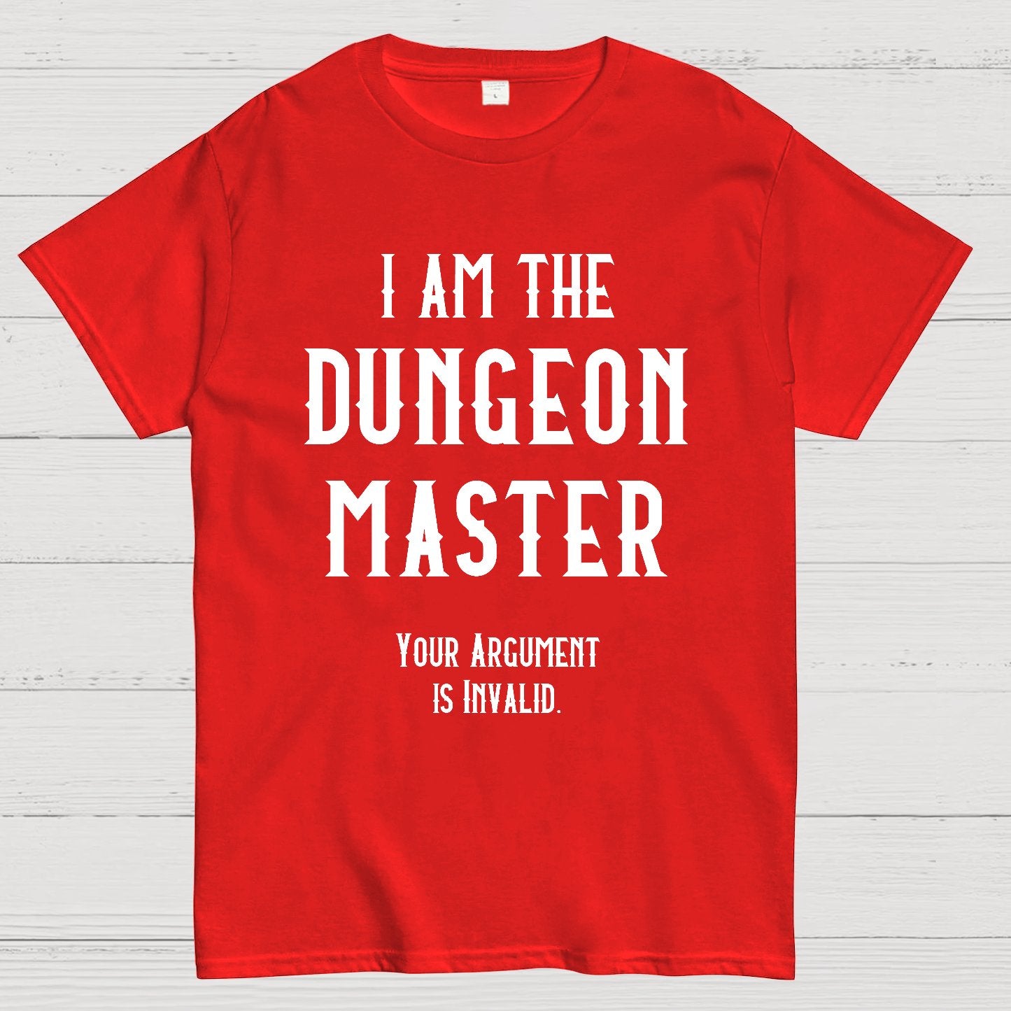 I am The Dungeon Master Nerd Geek T-Shirt
