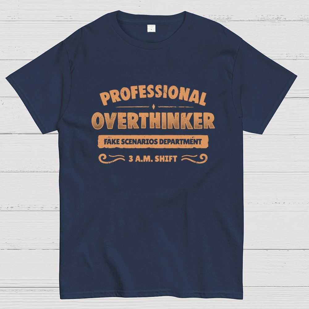 Professional Overthinker Geek T-Shirt