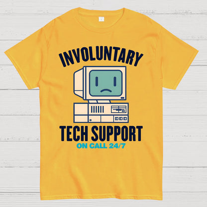 Involuntary Tech Support Geek T-Shirt