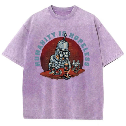 Humanity Is Hopeless Vintage Distressed T-shirt