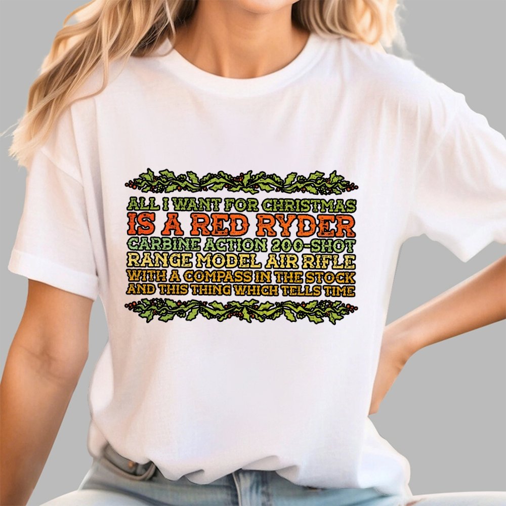 All I Want For Christmas Geek T-Shirt
