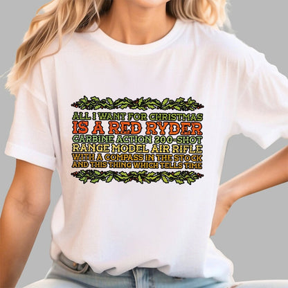 All I Want For Christmas Geek T-Shirt