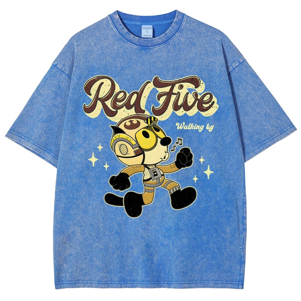 The Rebel Cat Vintage Distressed T-shirt