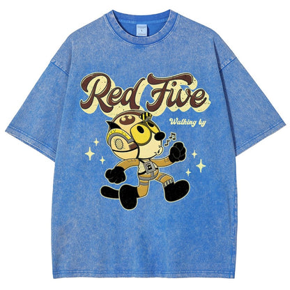The Rebel Cat Vintage Distressed T-shirt