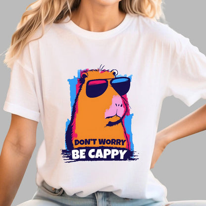 Be Cappy Don't Worry Geek T-Shirt