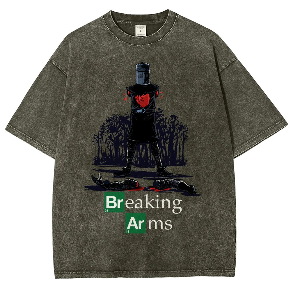 Breaking Arms Vintage Distressed T-shirt