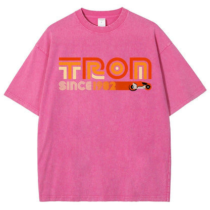 Retro Neon 1982 Vintage Distressed T-shirt