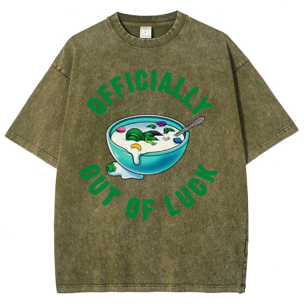 Out of Luck Vintage Distressed T-shirt