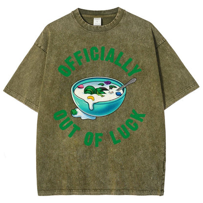 Out of Luck Vintage Distressed T-shirt