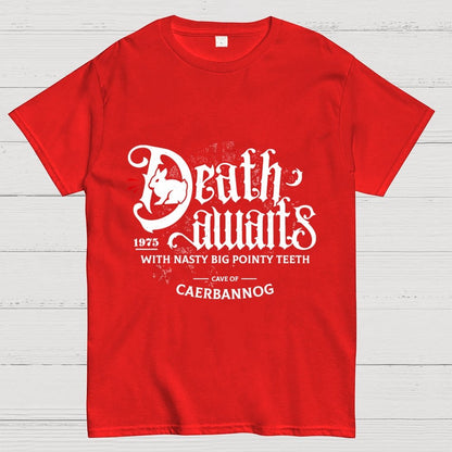 Death Awaits Unisex Geek T-Shirt