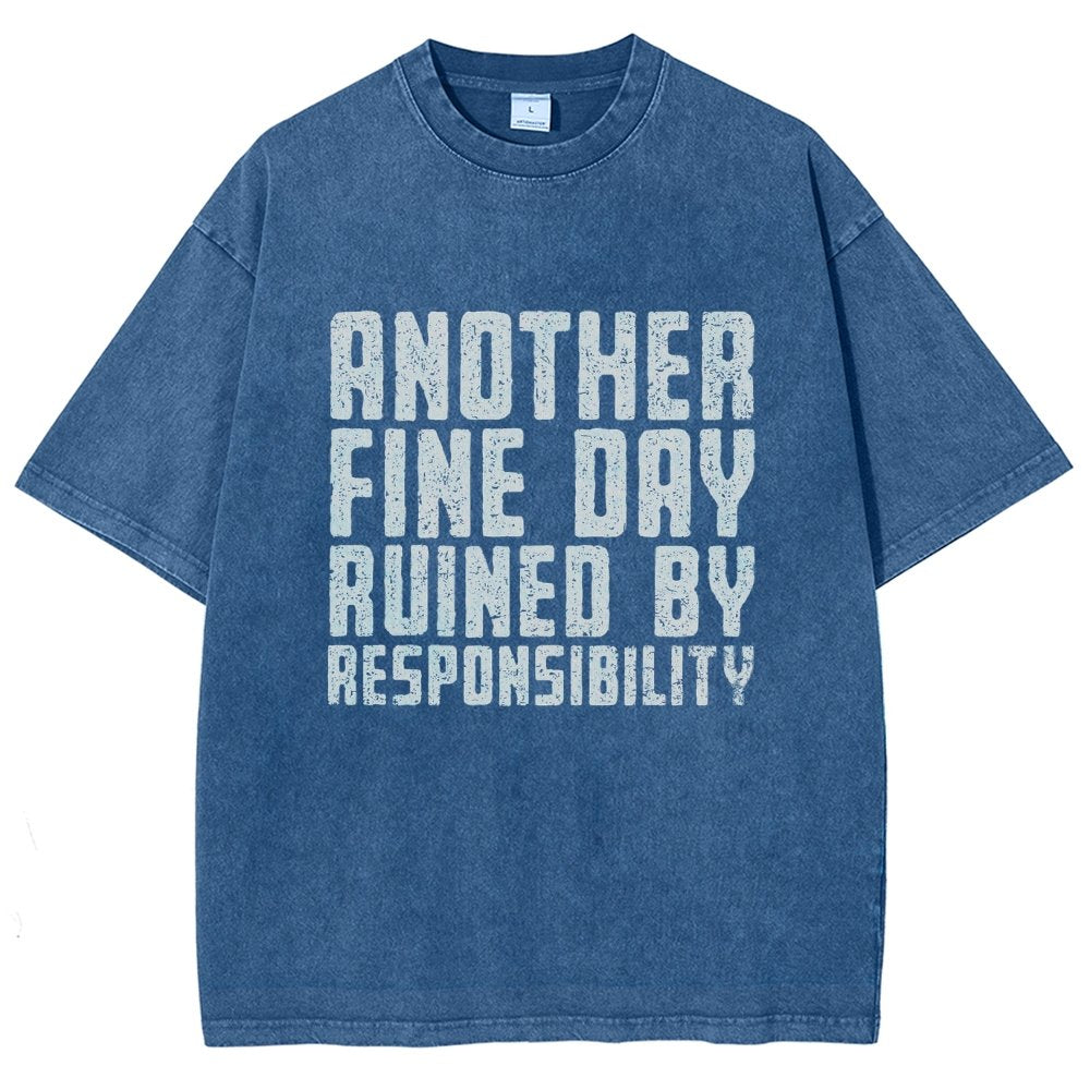 Another Fine Day Vintage Distressed T-shirt