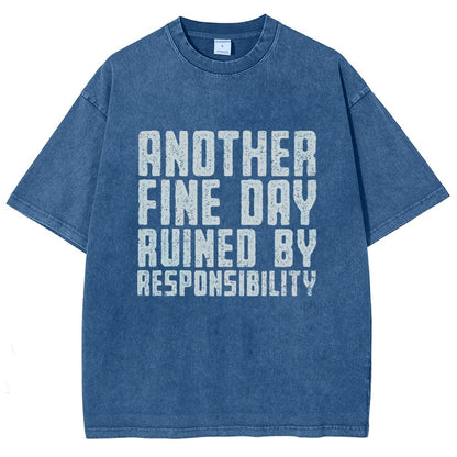 Another Fine Day Vintage Distressed T-shirt