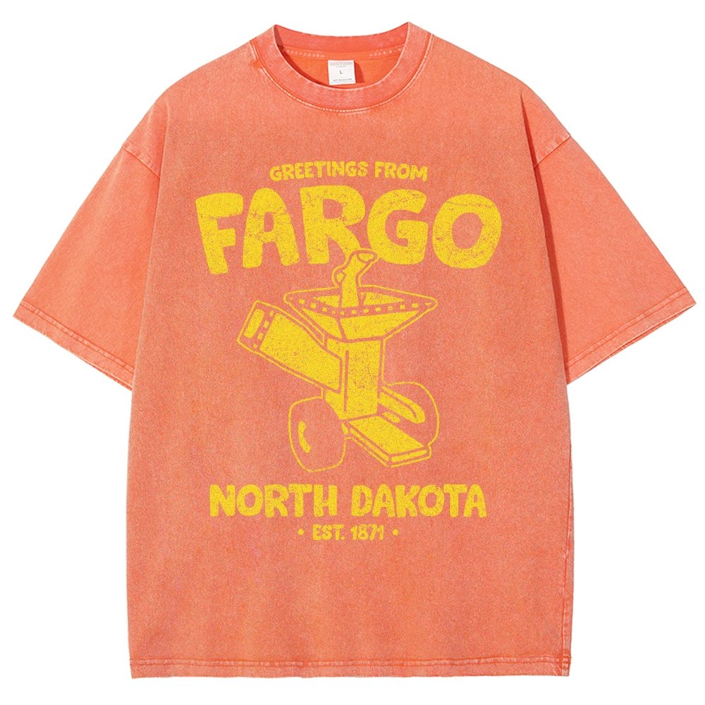 Greetings From Riverton Vintage Distressed T-shirt