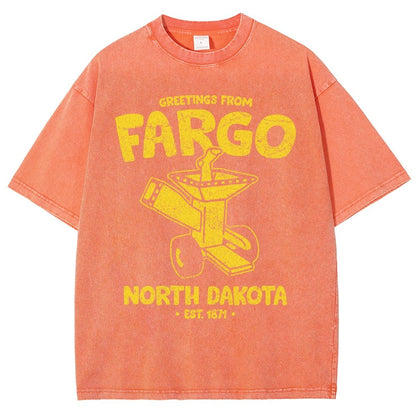 Greetings From Riverton Vintage Distressed T-shirt