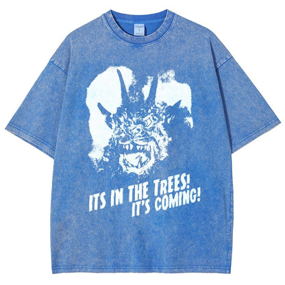 Night Of The Demon It's In The Trees ! Vintage Distressed T-shirt