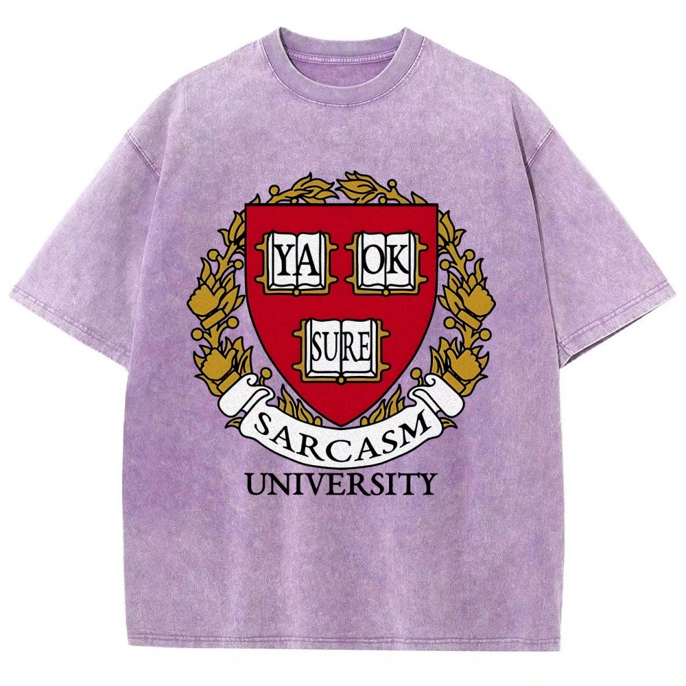 Ivy League Sarcasm Vintage Distressed T-shirt