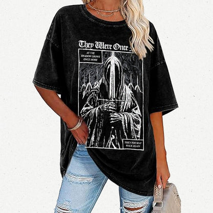 They Were Once Men Vintage Distressed T-shirt